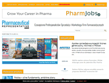 Tablet Screenshot of pharmrep.pl